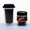 350ml reusable bubble tea cup silicone drinking mulled wine cups