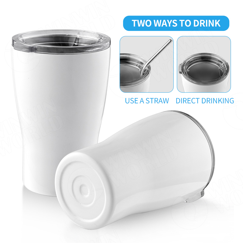 Personalized Insulated Tumblers Reusable Cups with Lids And Straws