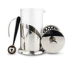 Custom Logo Espresso Press Machine Glass French Press Coffee Maker with Filter