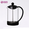 portable french black press coffee maker coffee plunger 500ml