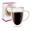 Double Glass Beer White Coffee Cappuccino Hot Glass Cups Mugs For Sale