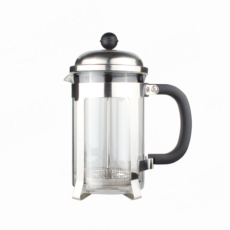 silver huge french press plunger best coffee grinder for french press 2018