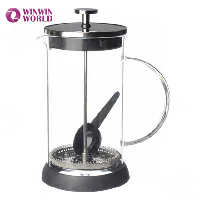 best budget single french press coffee plunger pour over stainless cafetiere 300ml for cold brew