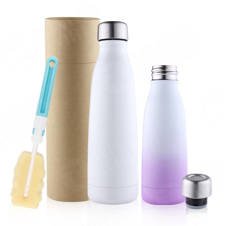Original Thermos Stainless Steel Designer Flask Insulated Kind 21 400ML Tea Thermocafe Flask With 2 Cups
