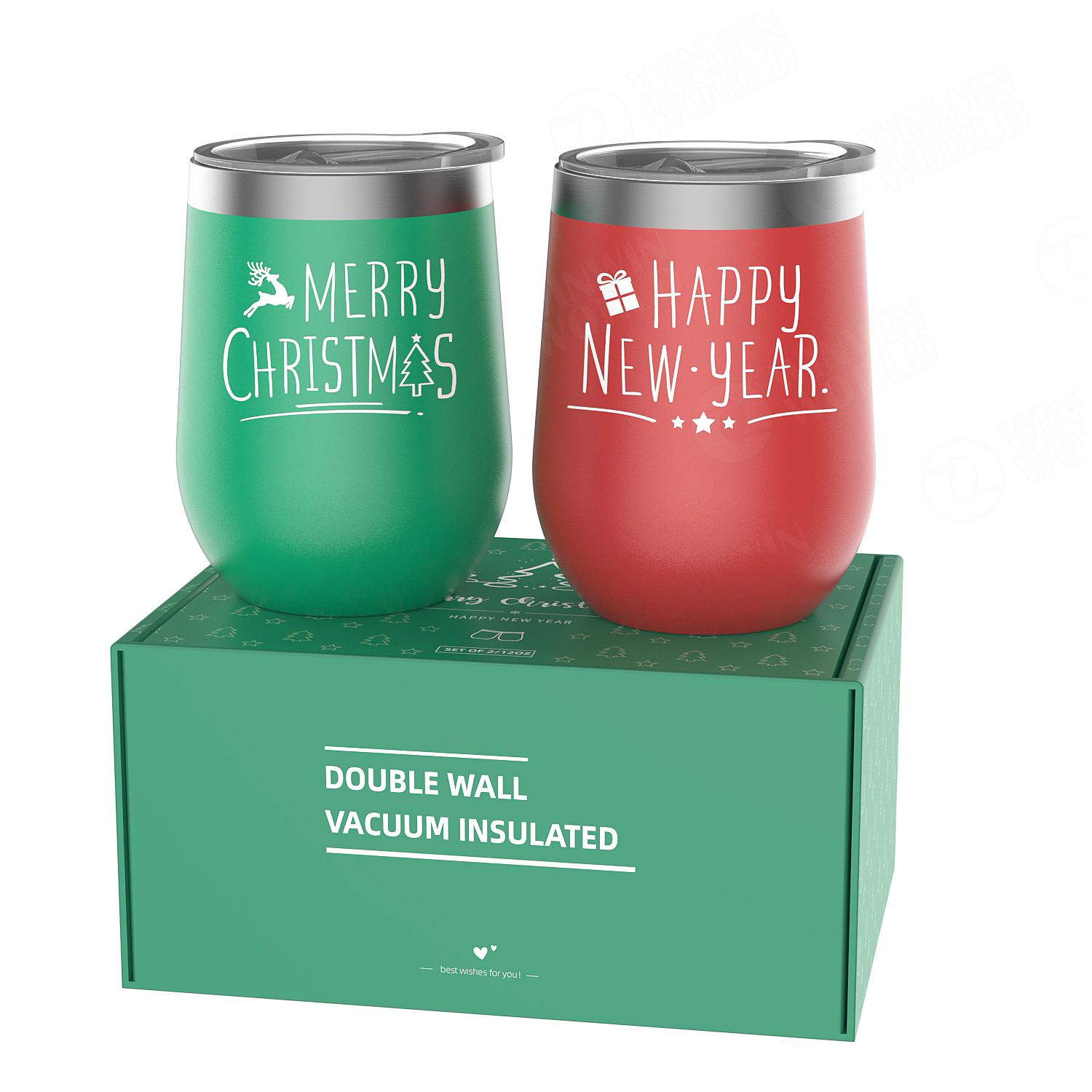 Chinese Travel Mug Tumbler ,Stainless Steel Double Walled Travel Mug Christmas Gift Product 