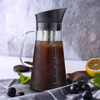 Heat Resistant Borosilicate Glass Herbal Tea Pots Copper