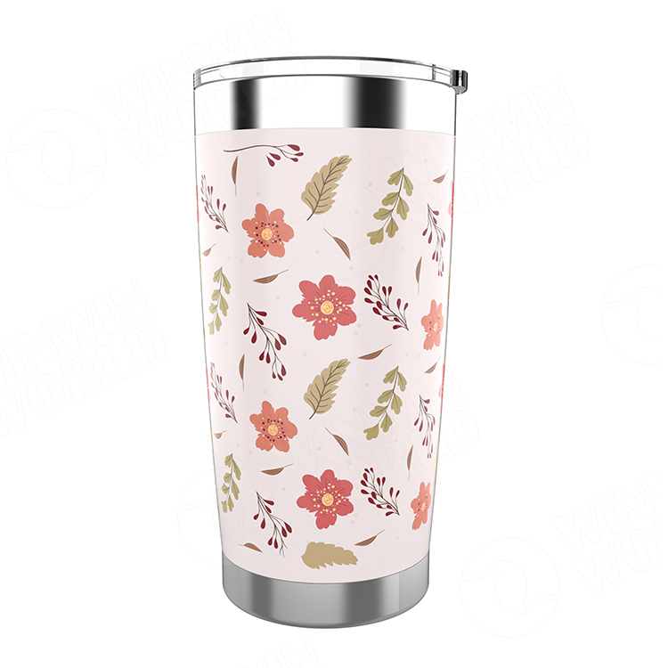 New Style 20oz Stainless Steel Iced Coffee Tumbler Drinking Cups for Outdoor