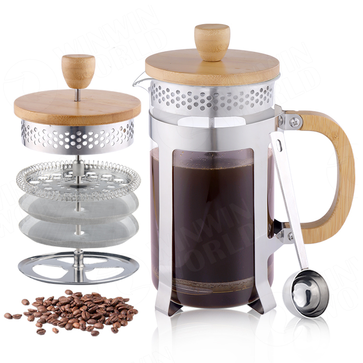 Restaurant Coffee Maker Moka Pot Espresso Cappuccino 4 cup Filter Drip Coffee Maker Pot