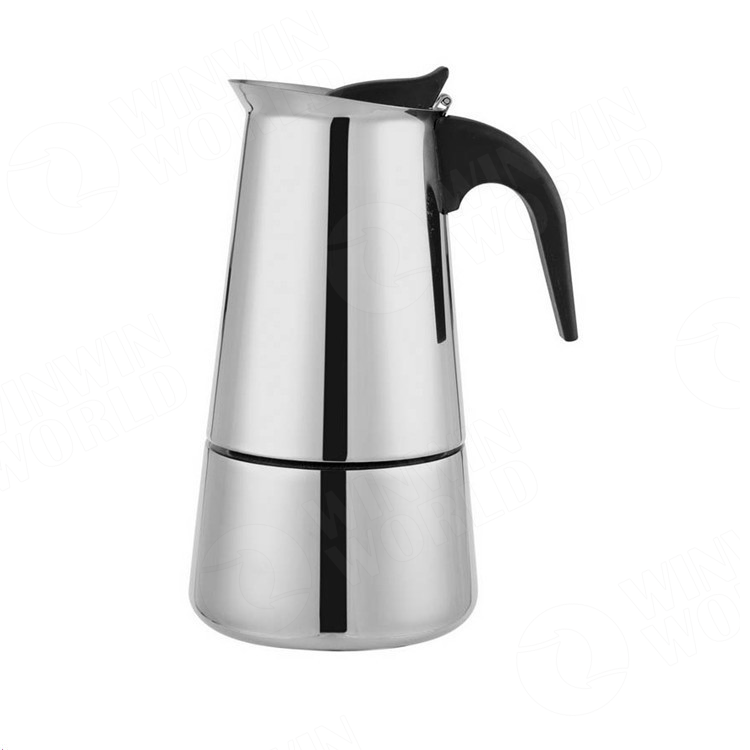 9 Cup 4 Cup 6Cup Italian Stainless Steel Professional Espresso machine portable coffee maker 
