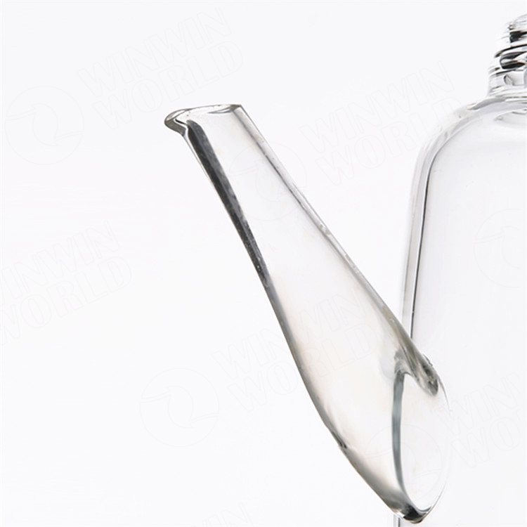 400ml Glass Tea Pot And Tea Cups Set with Filter