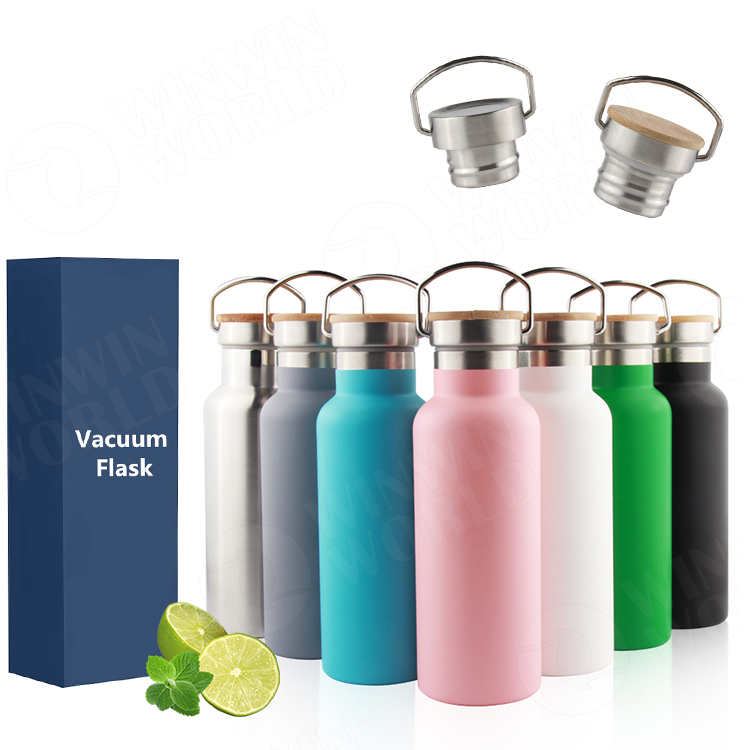 Vacuum Flask Baby Extra Large Thermos Metal Coffee 24 Hours Hot Bamboo Tea Flask that keeps drinks hot