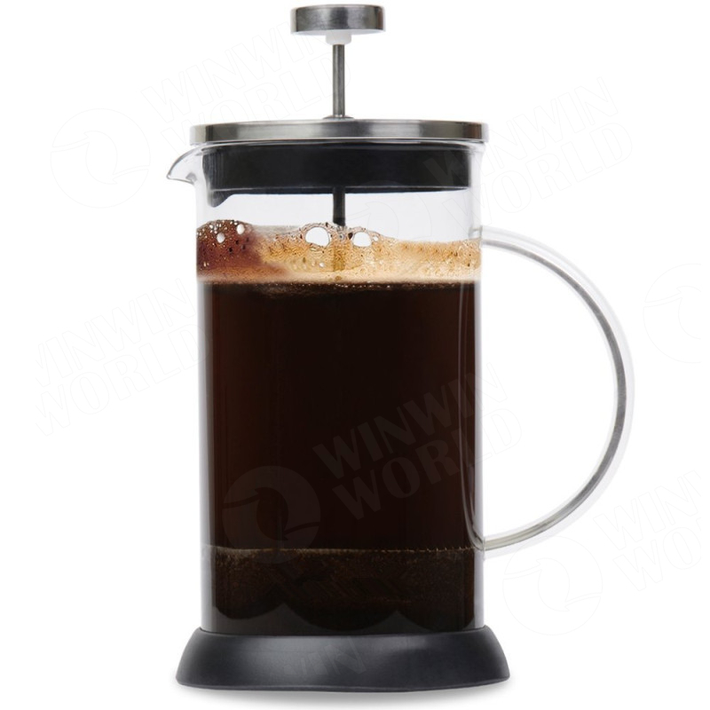 best budget single french press coffee plunger pour over stainless cafetiere 300ml for cold brew