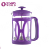 Food Grade Light Roast French Press Coffee Maker Travel Mug for Two