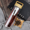 Top Quality Double Wall Glassware Best Insulated Drinking Glasses with Tea Infuser