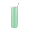 New Design 20oz Double Wall Skinny Tumbler with Straw